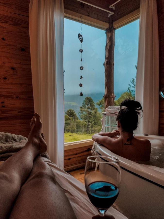 Cabana Refugio - Pousada Colina Dos Ventos Urubici Luaran gambar